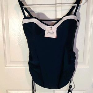 Panache Anya Cruise Bandeau Tankini 38G NWT